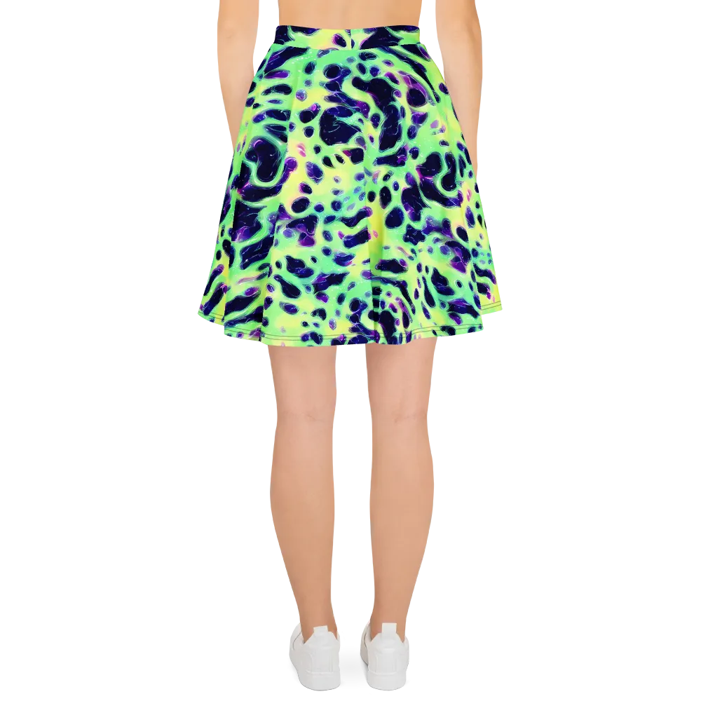 Luminous Ink on Skater Skirt — Back