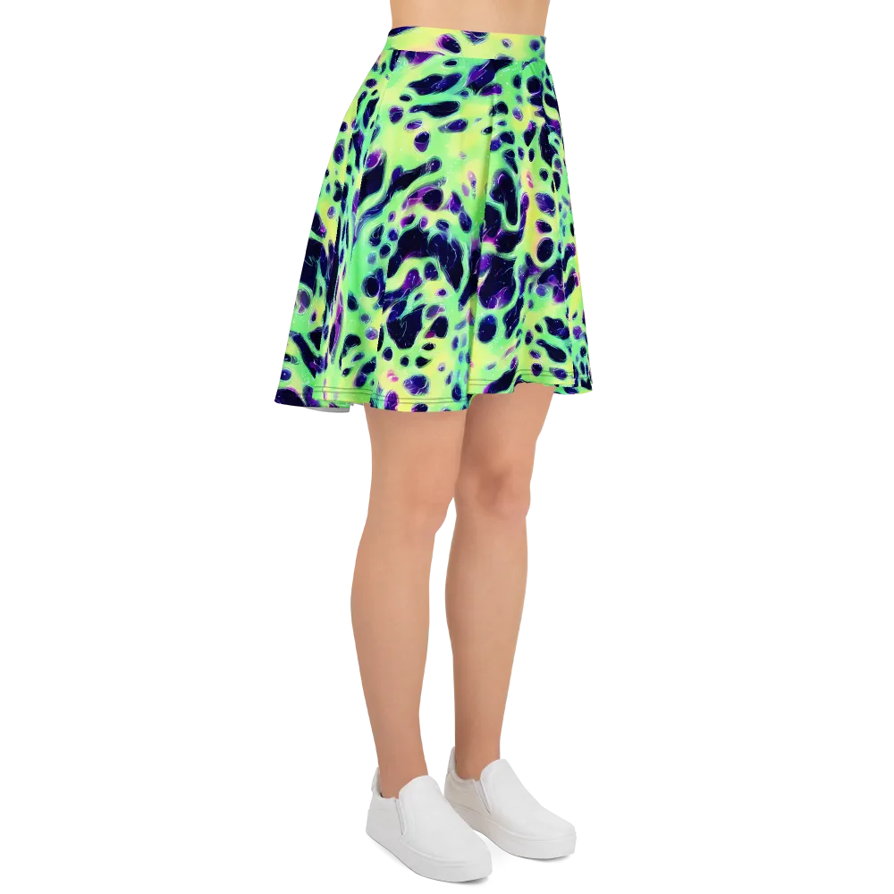 Luminous Ink on Skater Skirt — Right