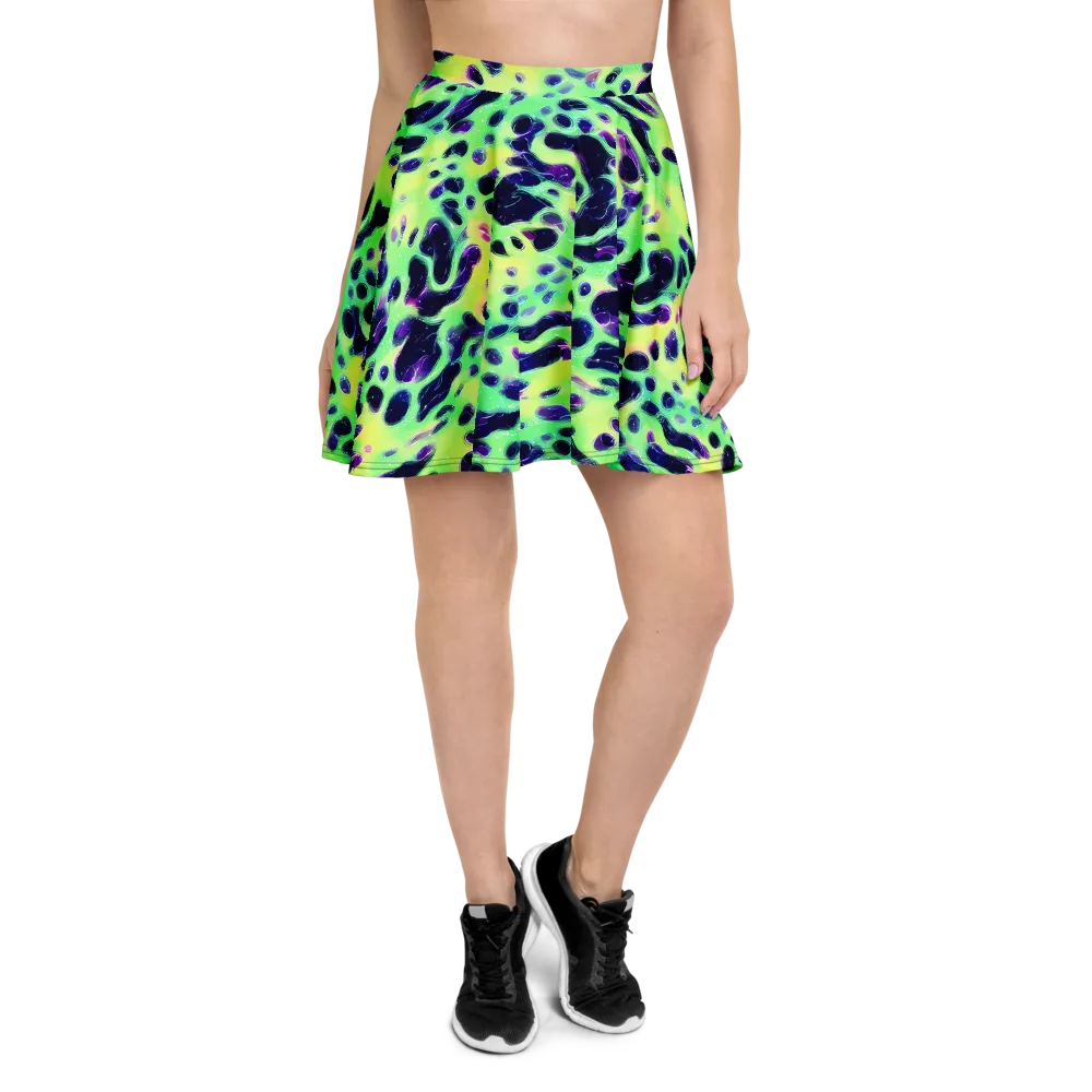 Luminous Ink on Skater Skirt — Front
