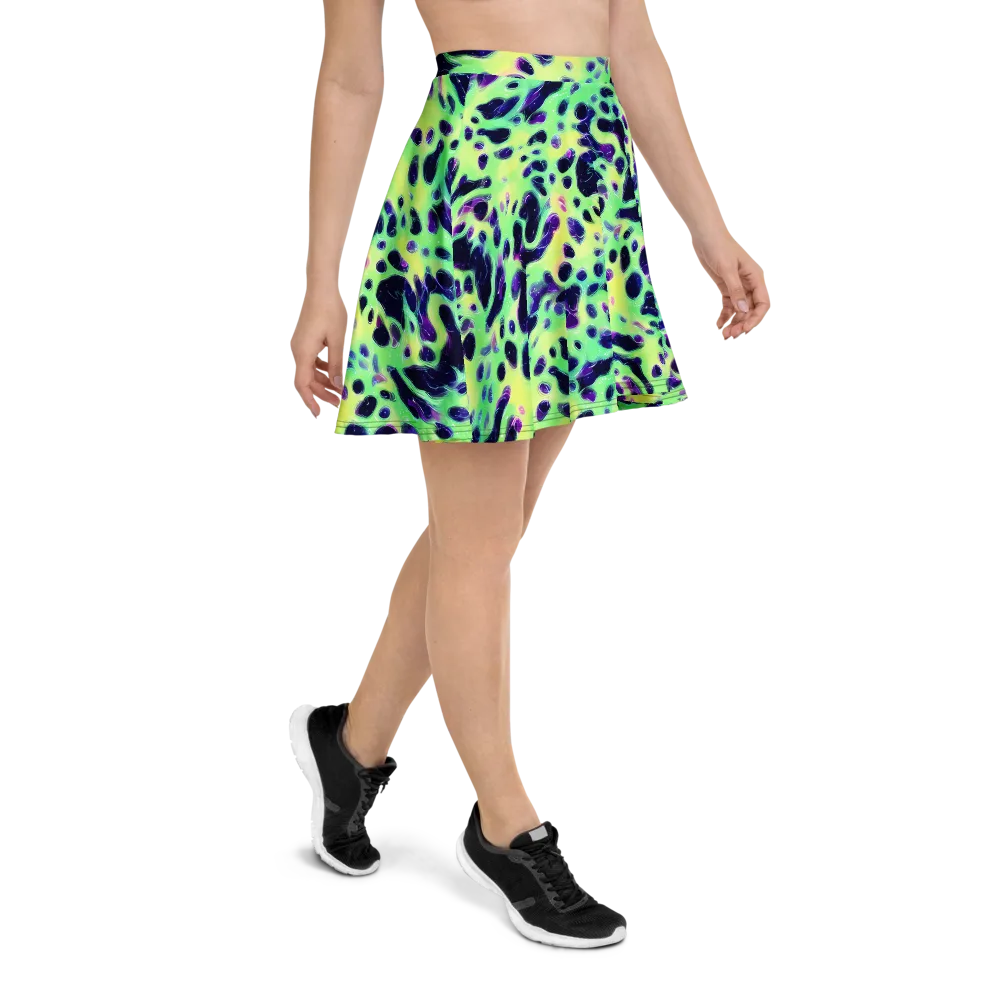 Luminous Ink on Skater Skirt — Right