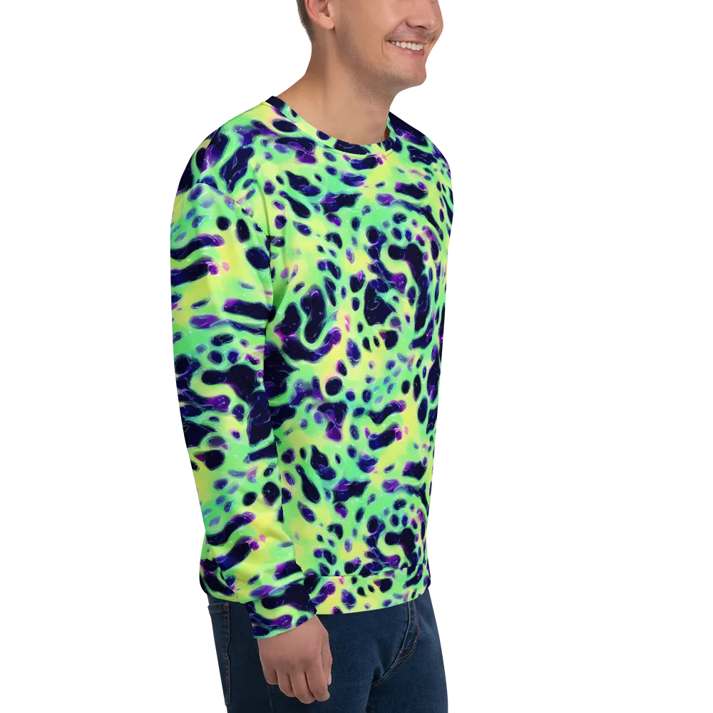 Luminous Ink on Sweatshirt — Right Front