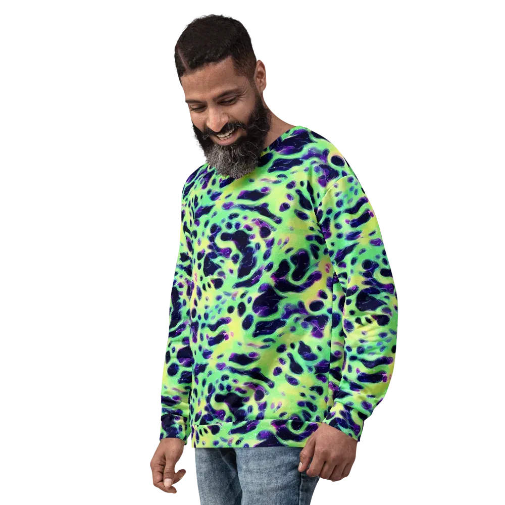 Luminous Ink on Sweatshirt — Left Front