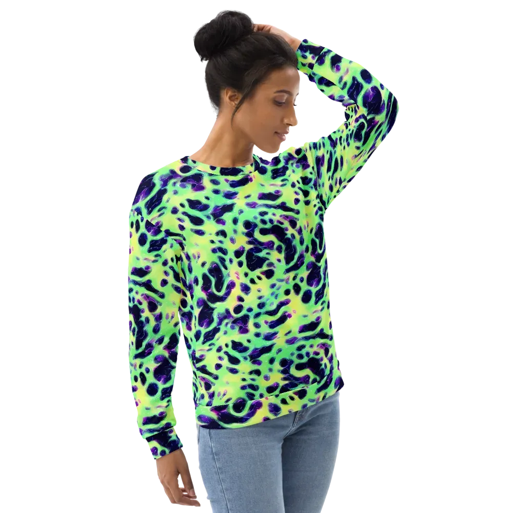 Luminous Ink on Sweatshirt — Right Front