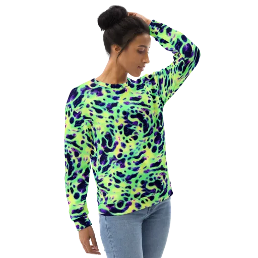 Luminous Ink on a Sweatshirt