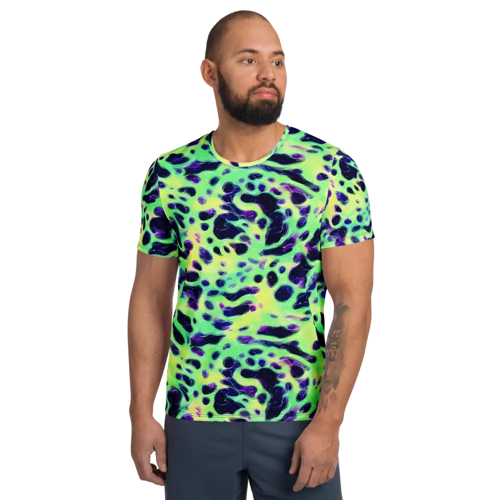 Luminous Ink on Men's Athletic T-Shirt — Front