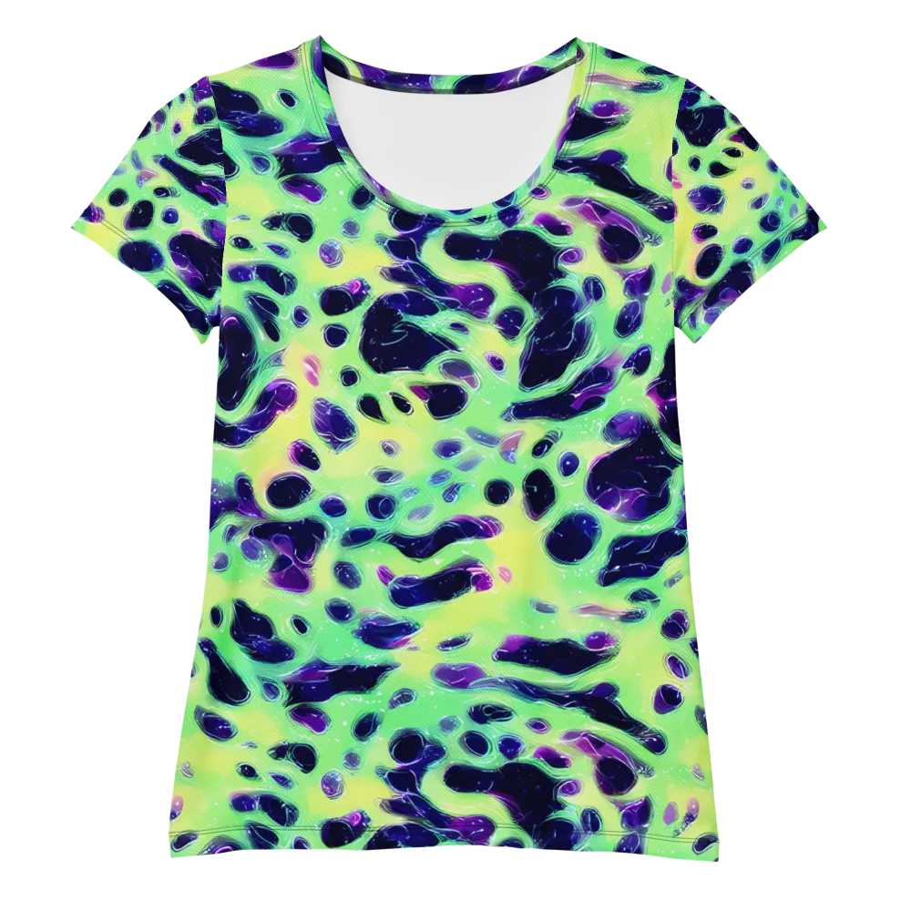 Luminous Ink on Women's Athletic T-Shirt — Front