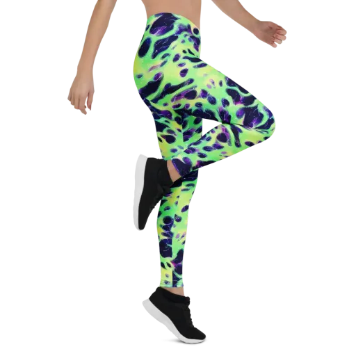 Luminous Ink on a Leggings