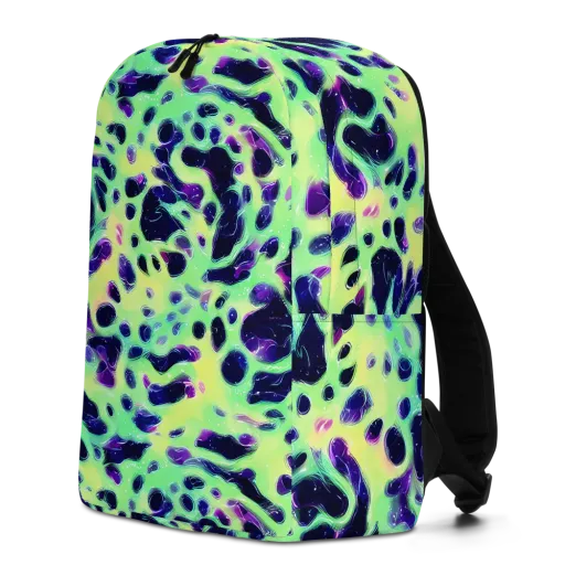 Luminous Ink on a Minimalist Backpack