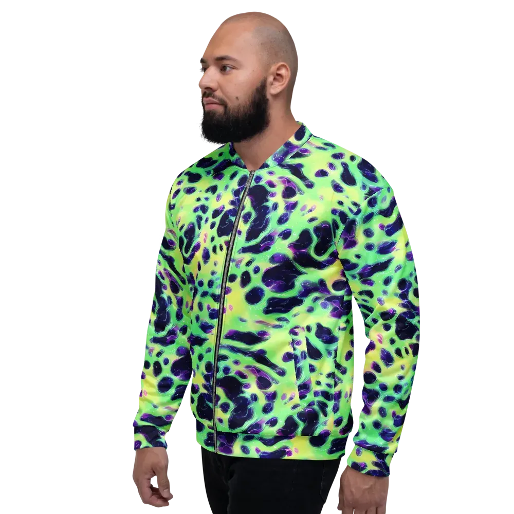 Luminous Ink on Bomber Jacket — Left