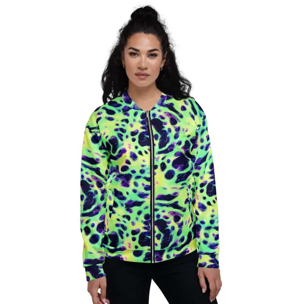 Luminous Ink on Bomber Jacket — Front