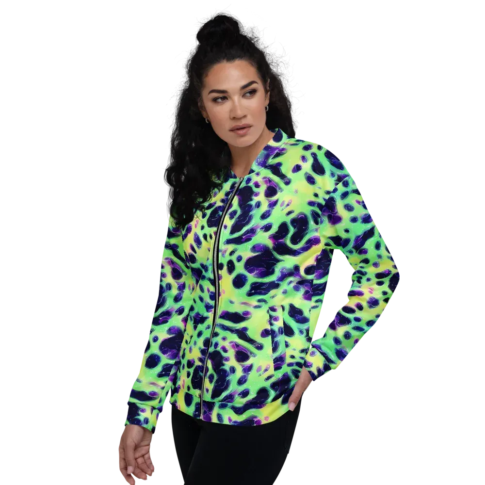 Luminous Ink on Bomber Jacket — Left