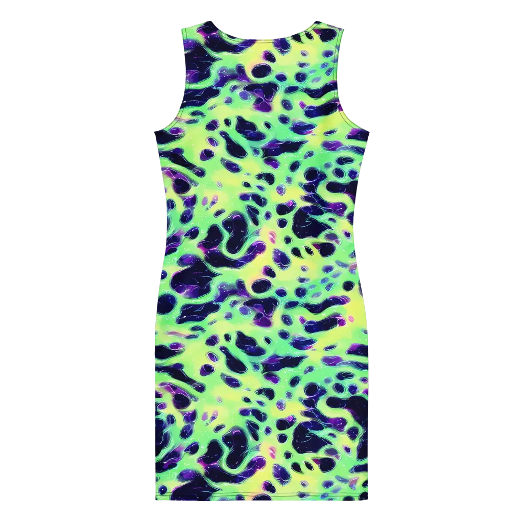 Luminous Ink on Bodycon Dress — Back