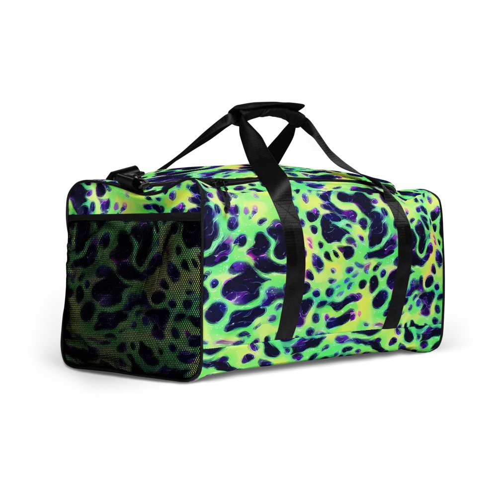 Luminous Ink on Duffle Bag — Right Front
