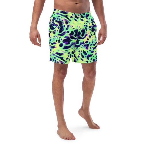 Luminous Ink on a Swim Trunks