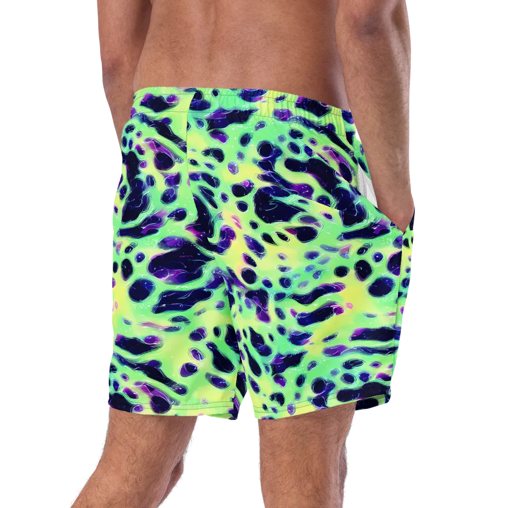 Luminous Ink on Swim Trunks — Right Back