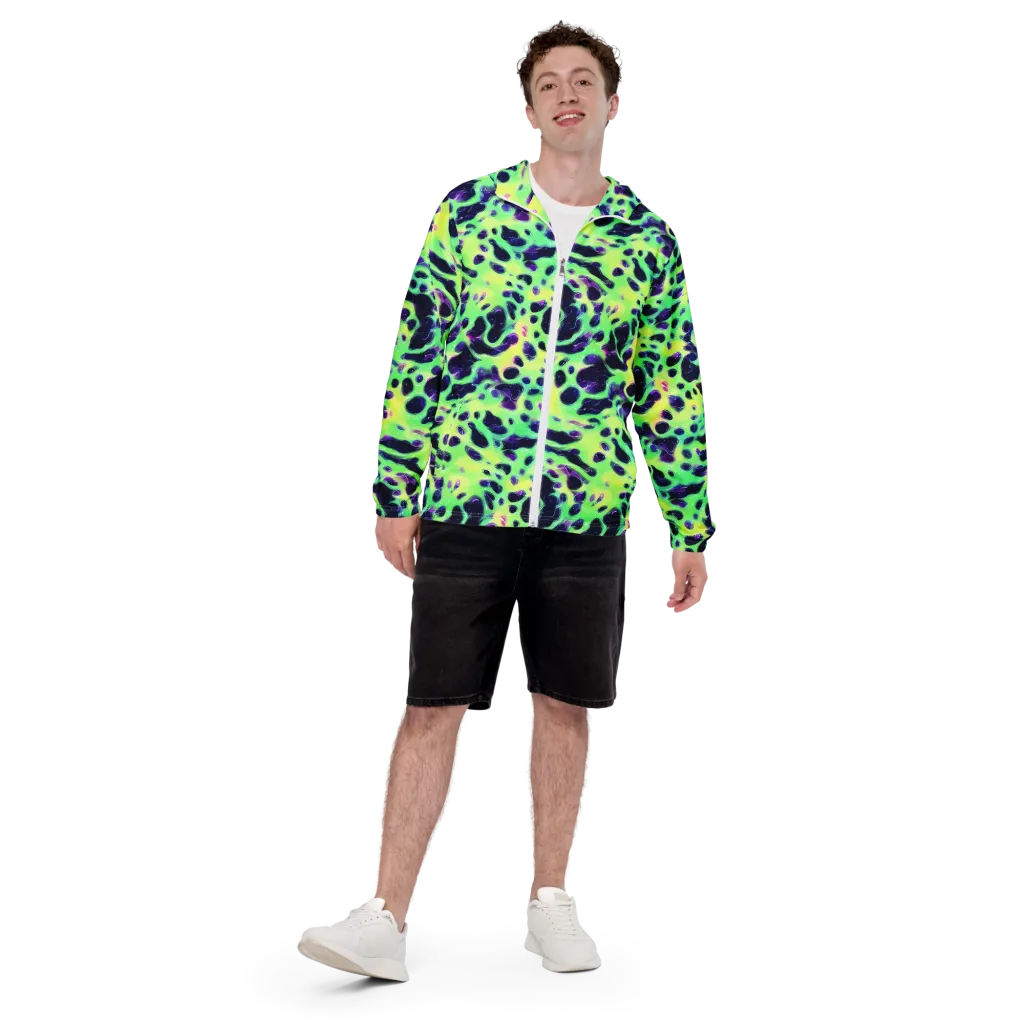 Luminous Ink on Men's Windbreaker — Front