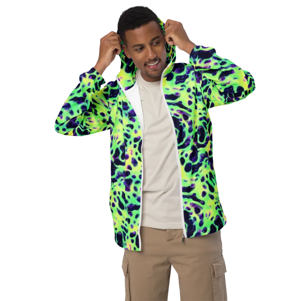 Luminous Ink on Men's Windbreaker — Front