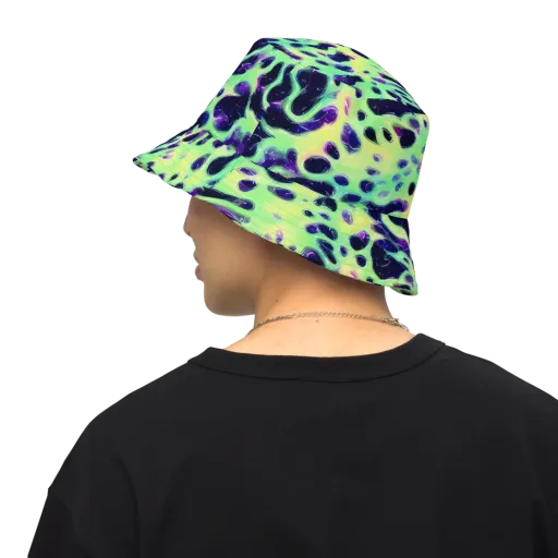 Luminous Ink on a Reversible Bucket Hat