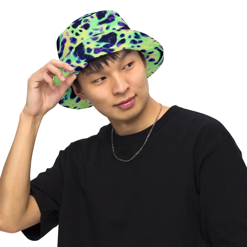 Luminous Ink on Reversible Bucket Hat — Front Inside