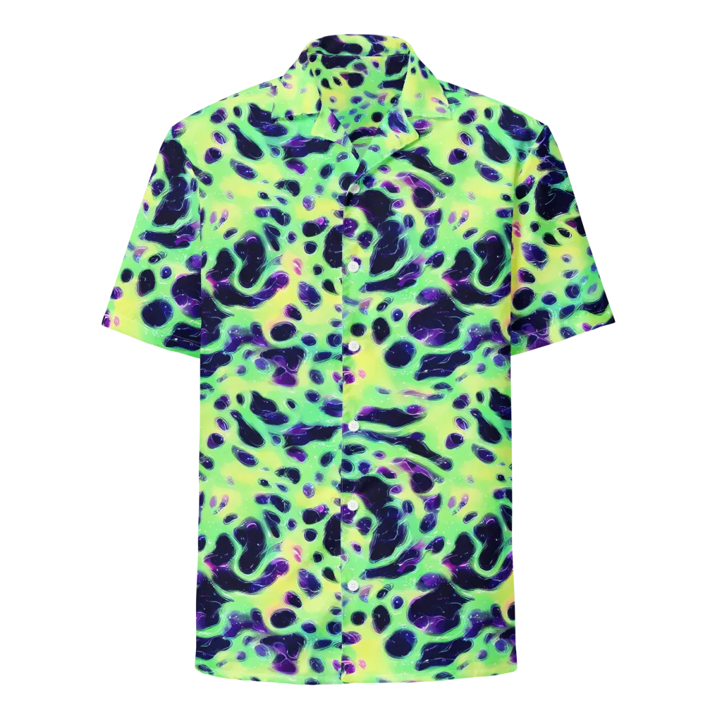 Luminous Ink on Button Shirt — Front