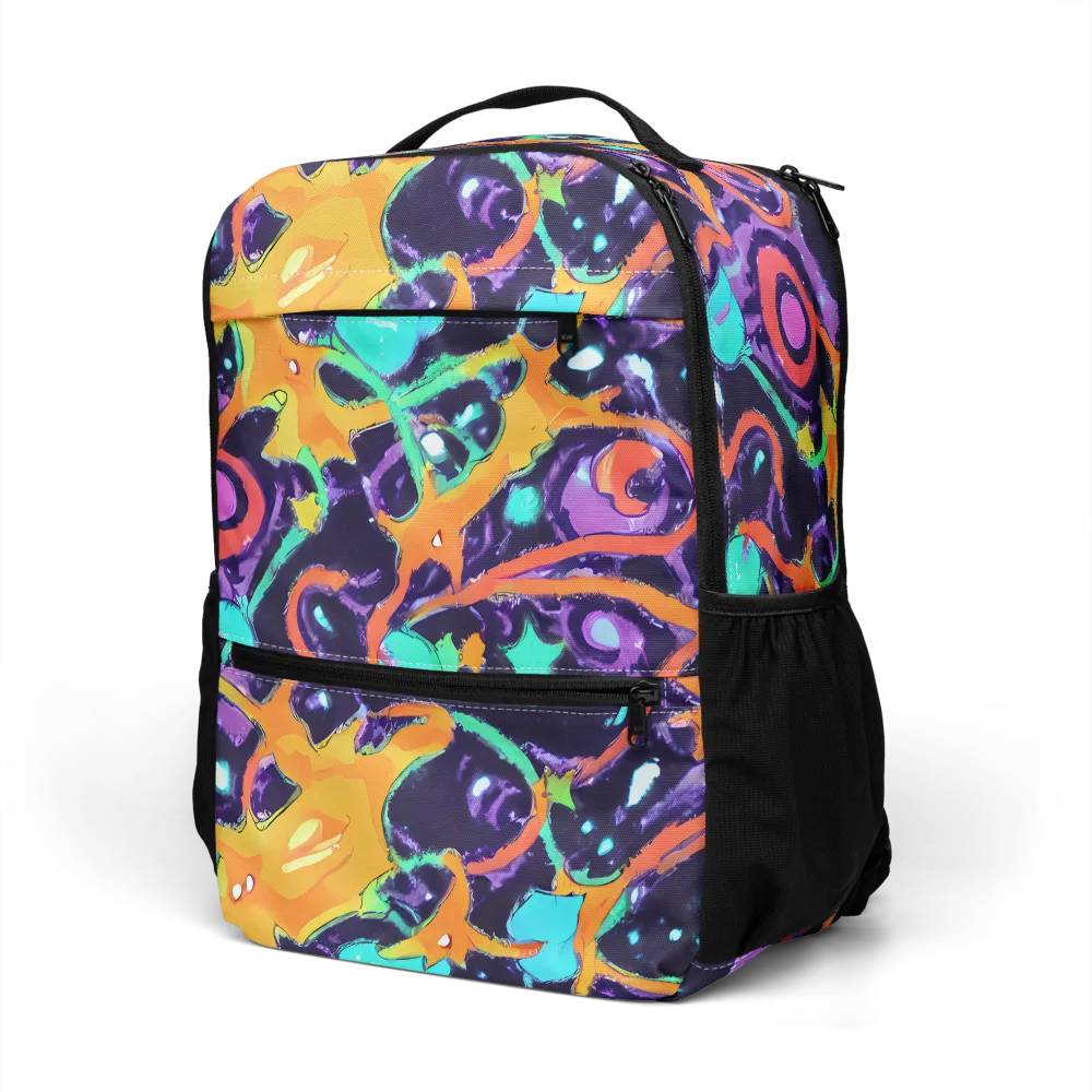 Luminous Fragments on Utility Backpack — Left Front