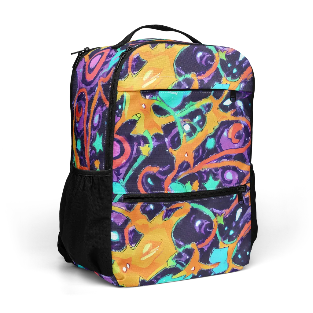 Luminous Fragments on Utility Backpack — Right Front