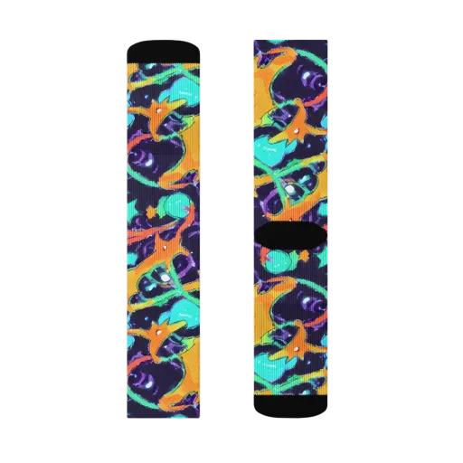 Luminous Fragments on a Socks