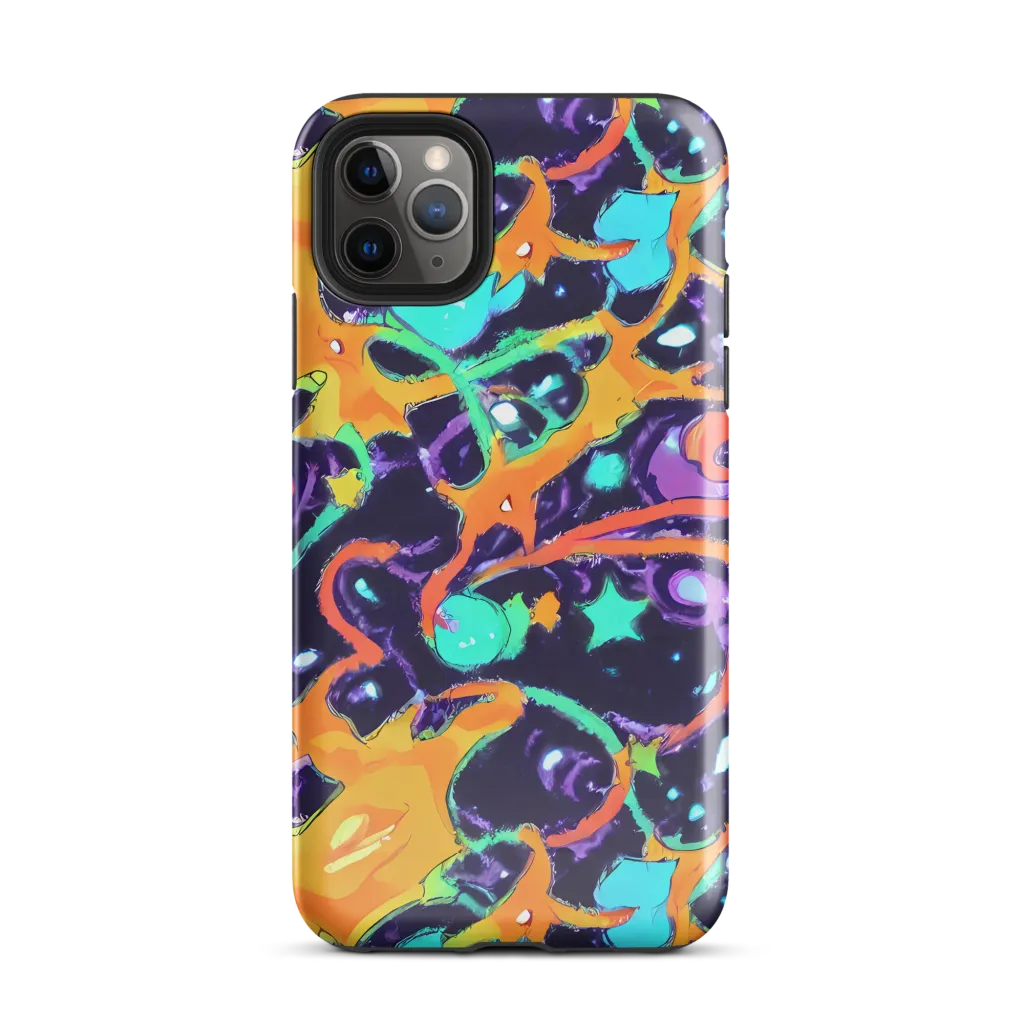 Luminous Fragments on Tough Case for iPhone® — Front