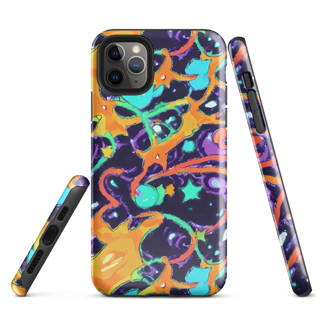 Luminous Fragments on Tough Case for iPhone® — Front
