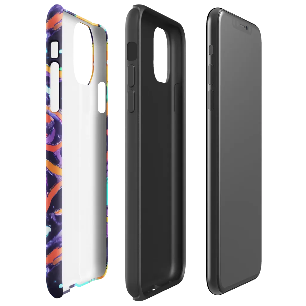 Luminous Fragments on Tough Case for iPhone® — Right