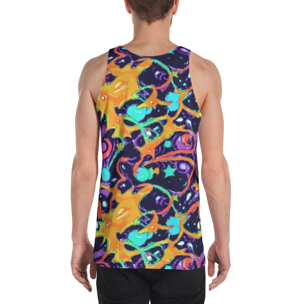 Luminous Fragments on Men's Tank Top — Back