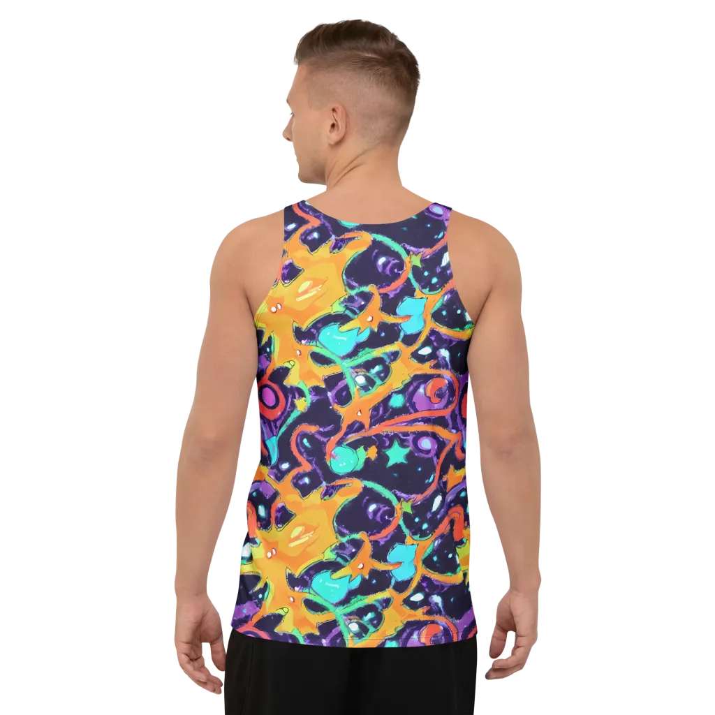 Luminous Fragments on Men's Tank Top — Back