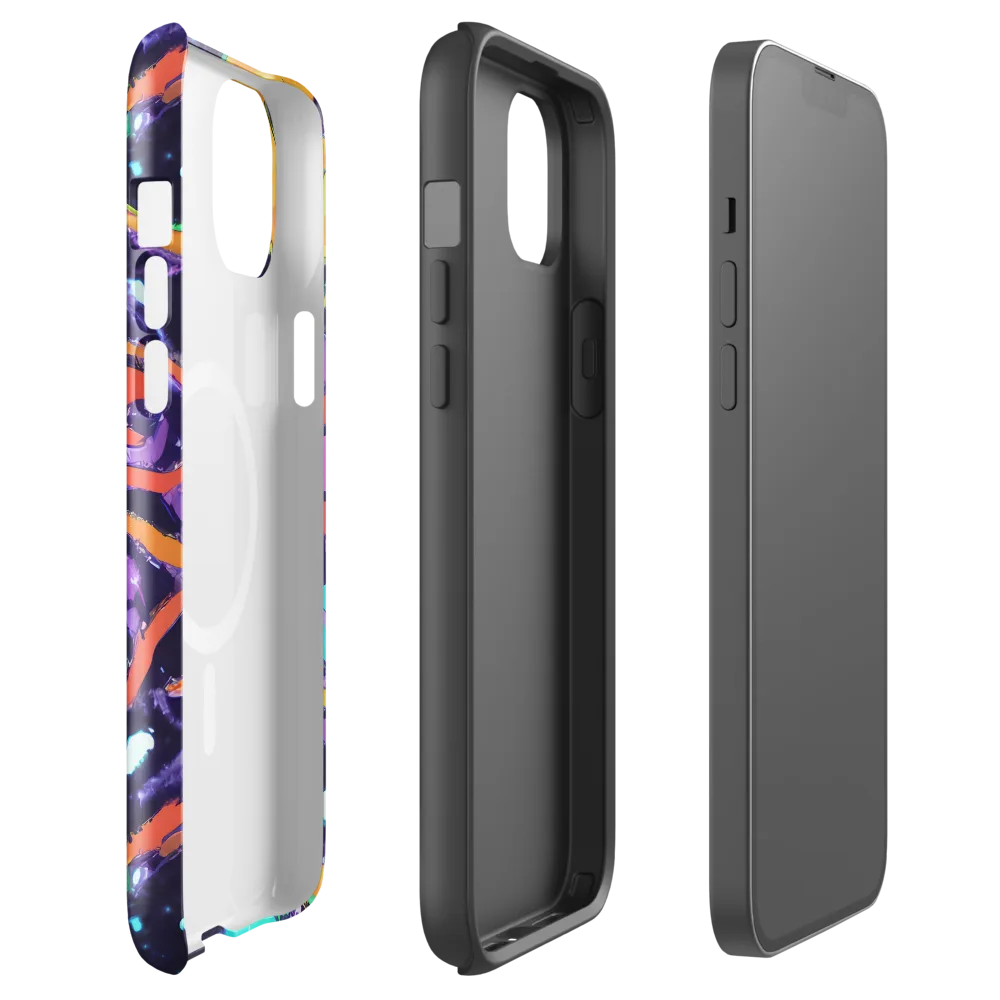 Luminous Fragments on MagSafe Tough Case for iPhone® — Front