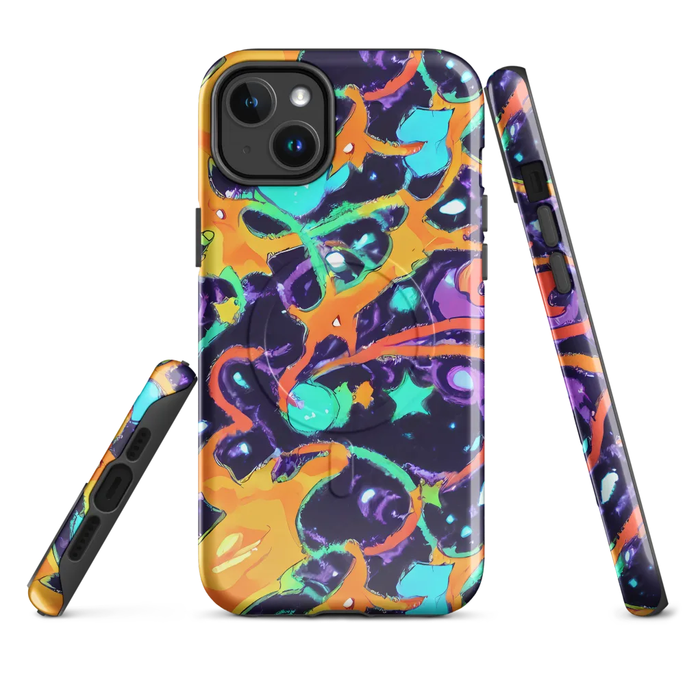 Luminous Fragments on MagSafe Tough Case for iPhone® — Front