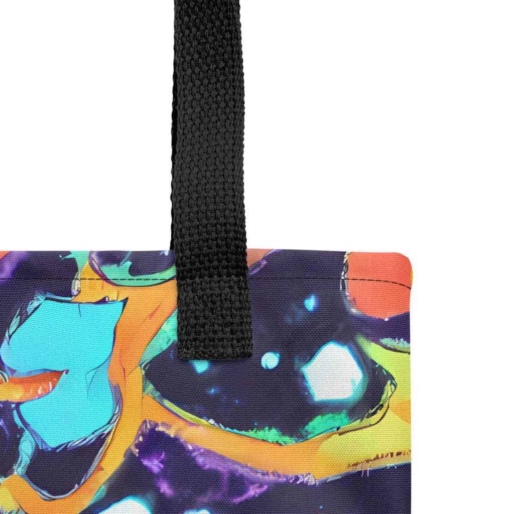 Luminous Fragments on Tote Bag — Product details