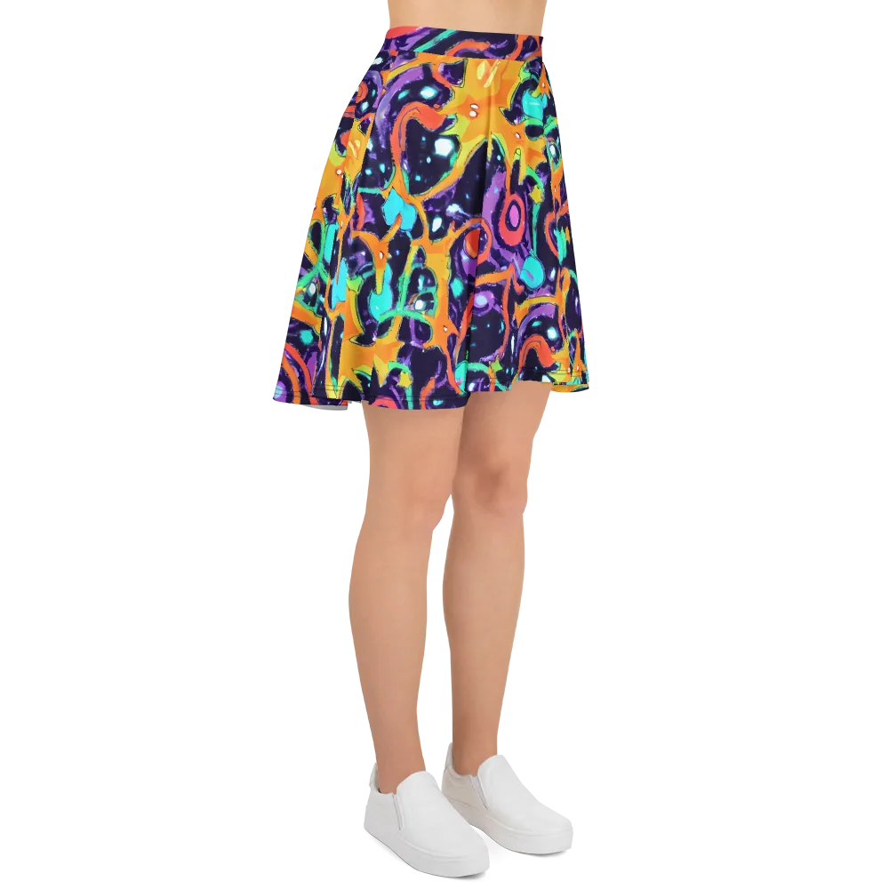 Luminous Fragments on Skater Skirt — Right
