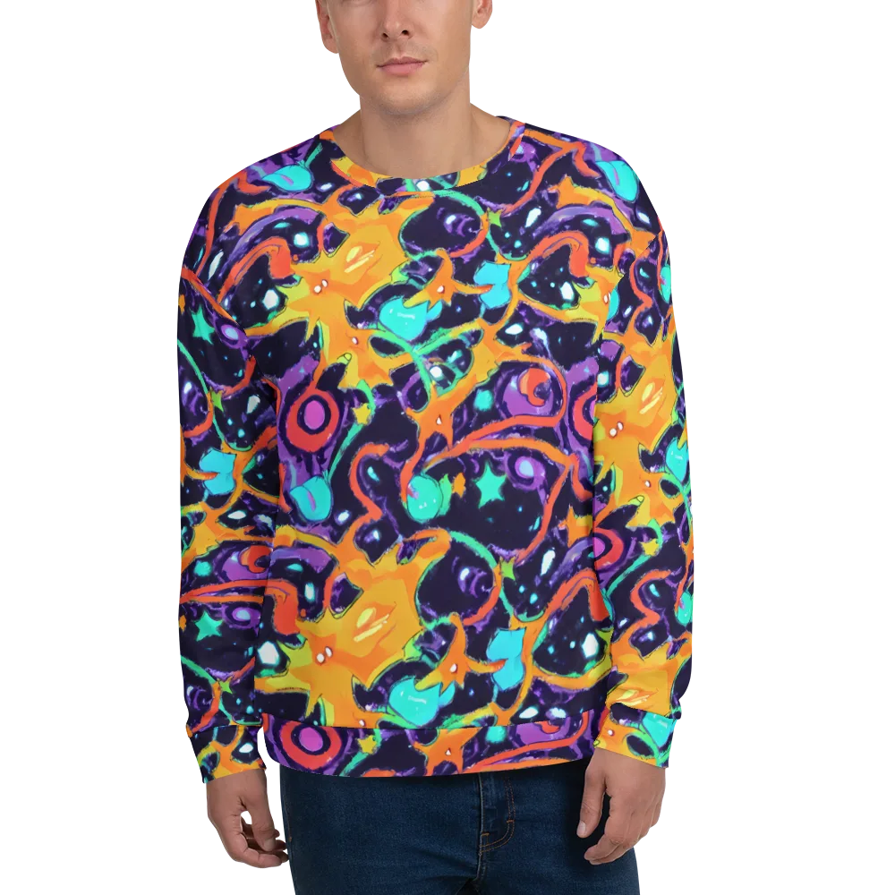 Luminous Fragments on Sweatshirt — Front
