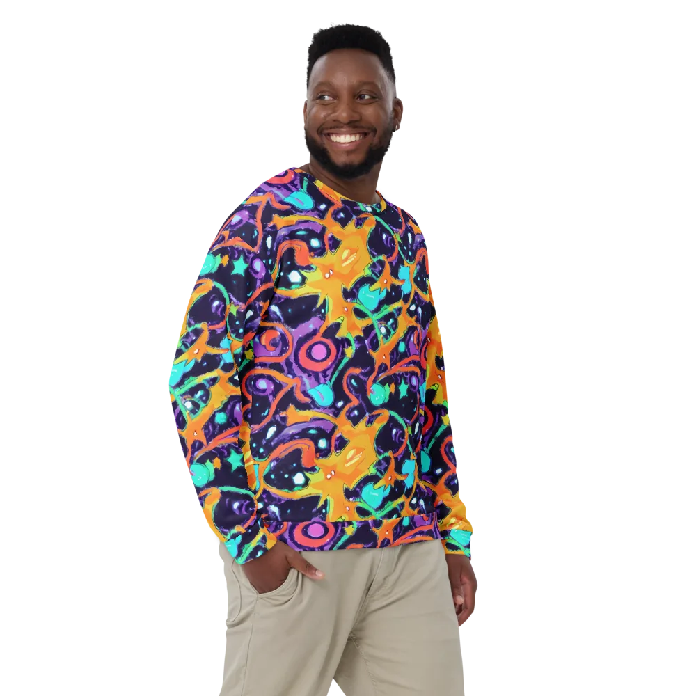 Luminous Fragments on Sweatshirt — Front