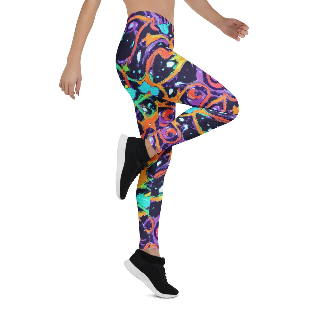 Luminous Fragments on Leggings — Right
