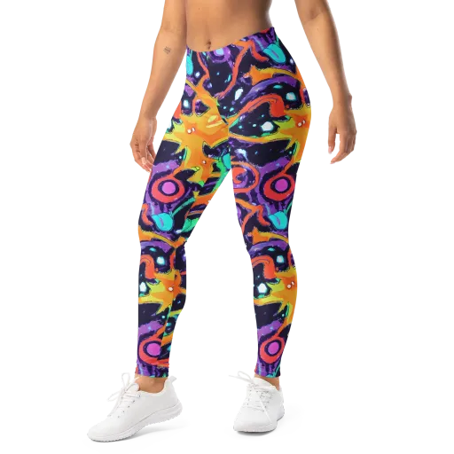 Luminous Fragments on a Leggings