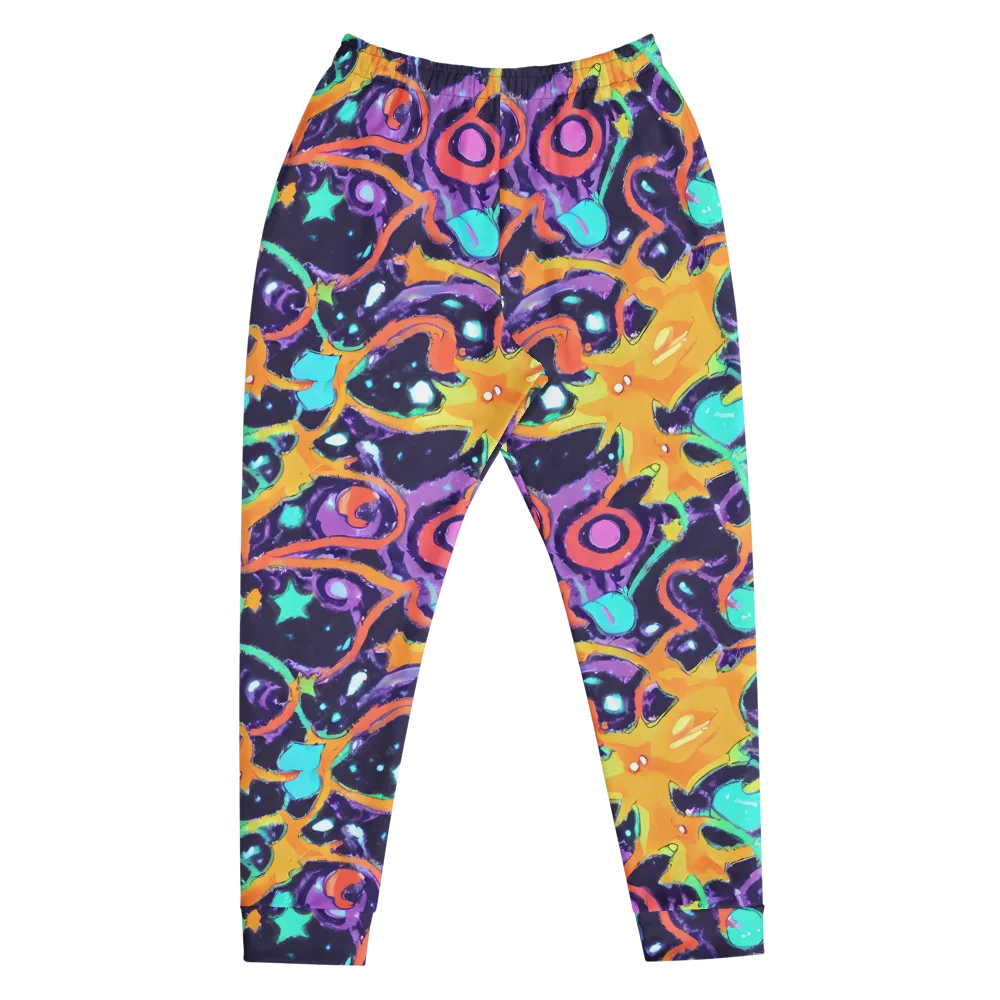 Luminous Fragments on Men's Joggers — Front