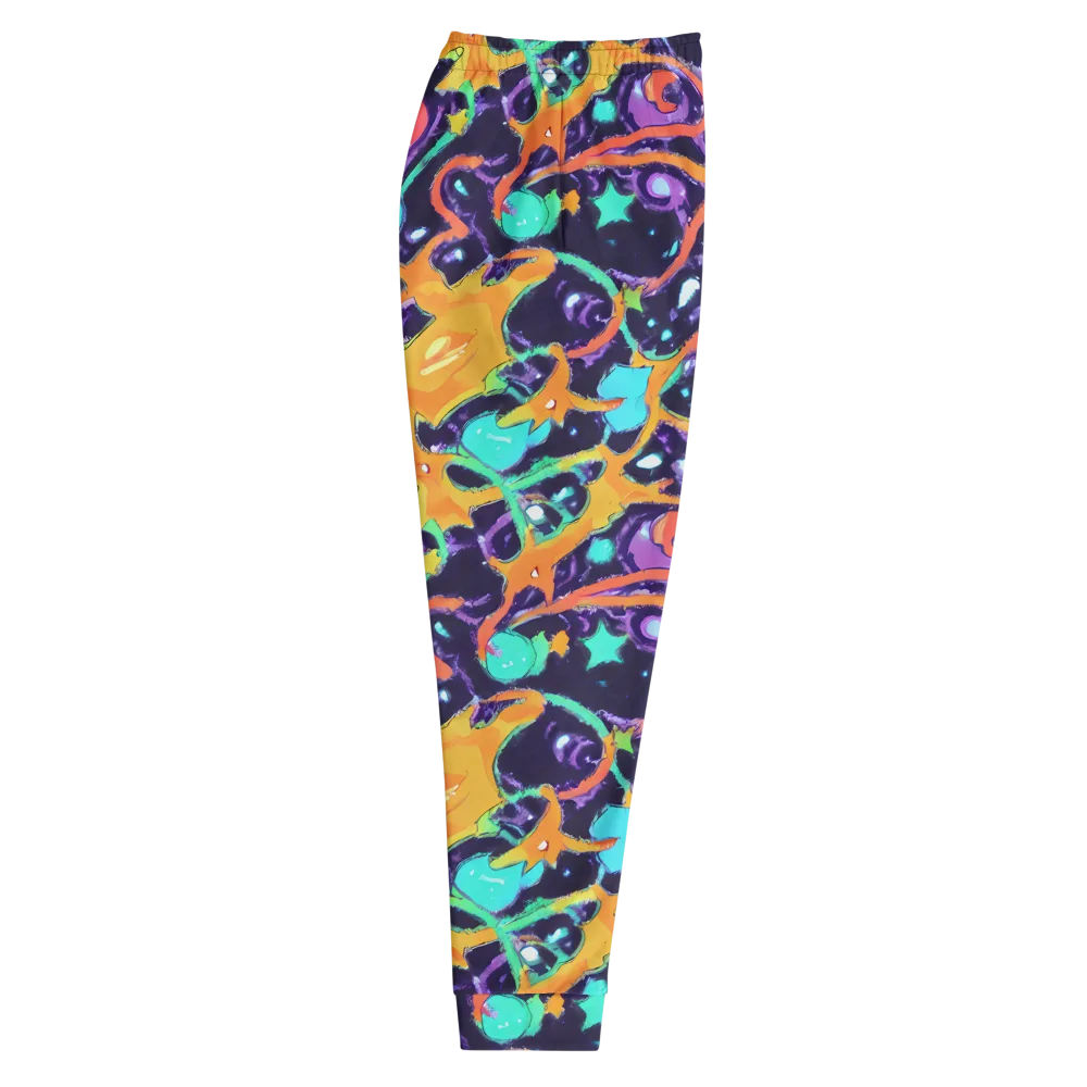 Luminous Fragments on Men's Joggers — Right