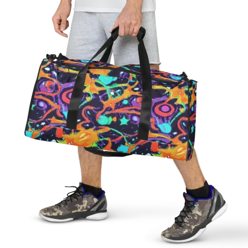 Luminous Fragments on a Duffle Bag