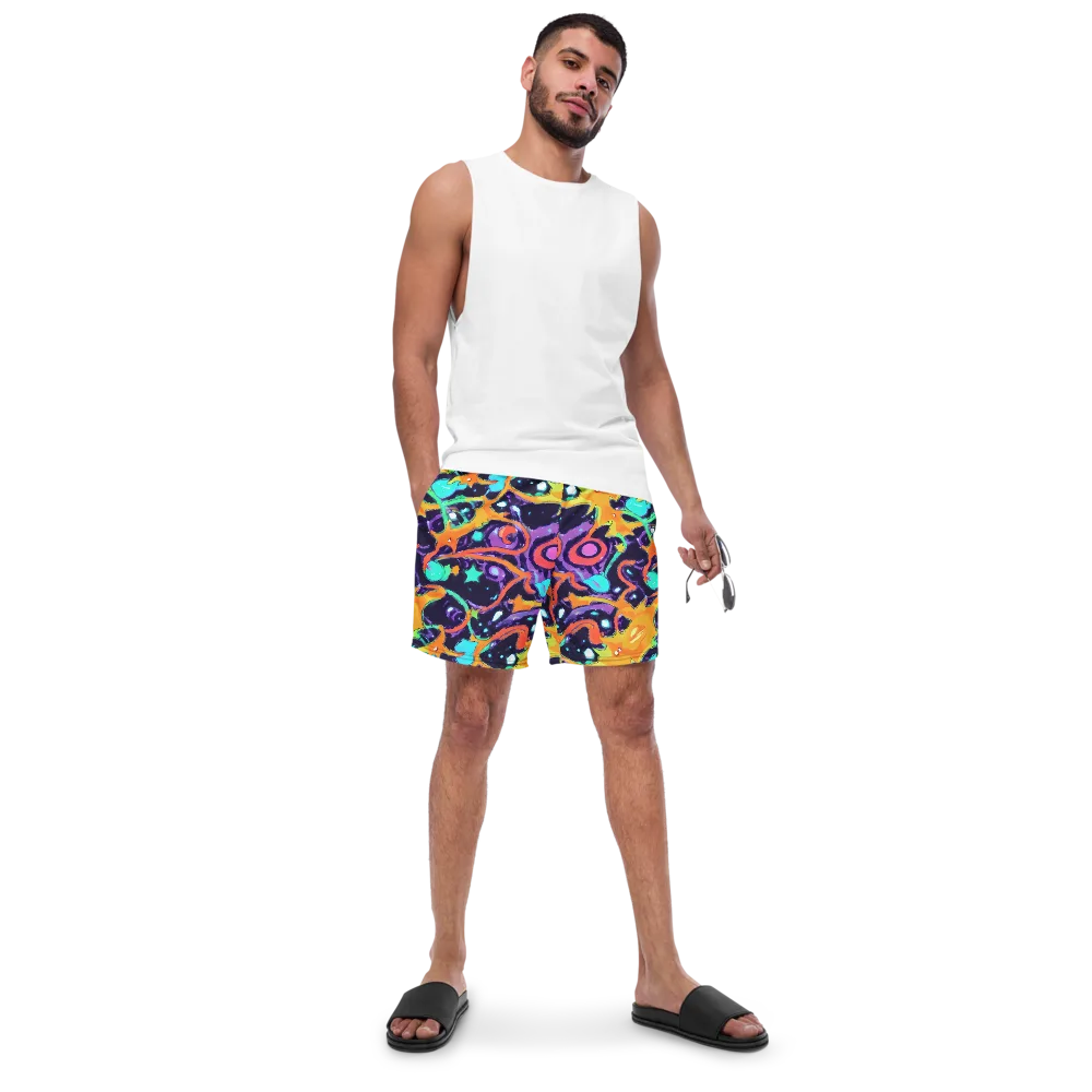 Luminous Fragments on Swim Trunks — Front