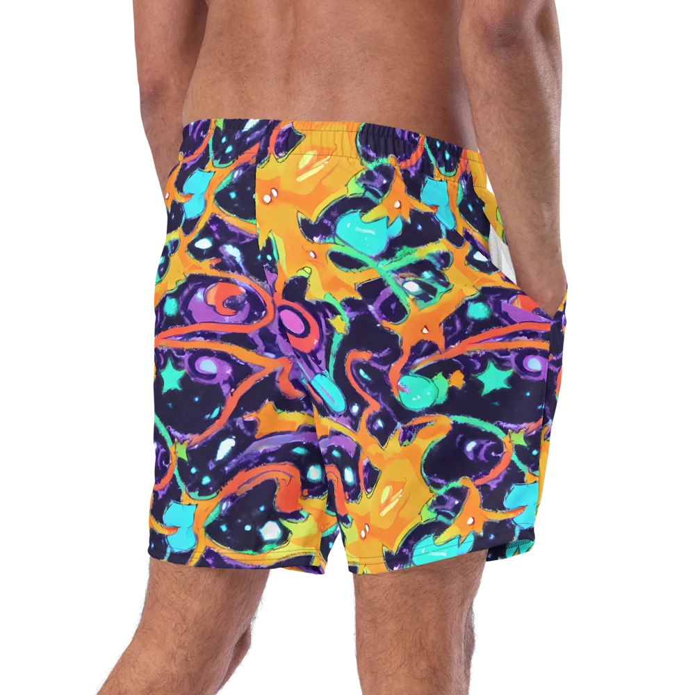 Luminous Fragments on Swim Trunks — Right Back