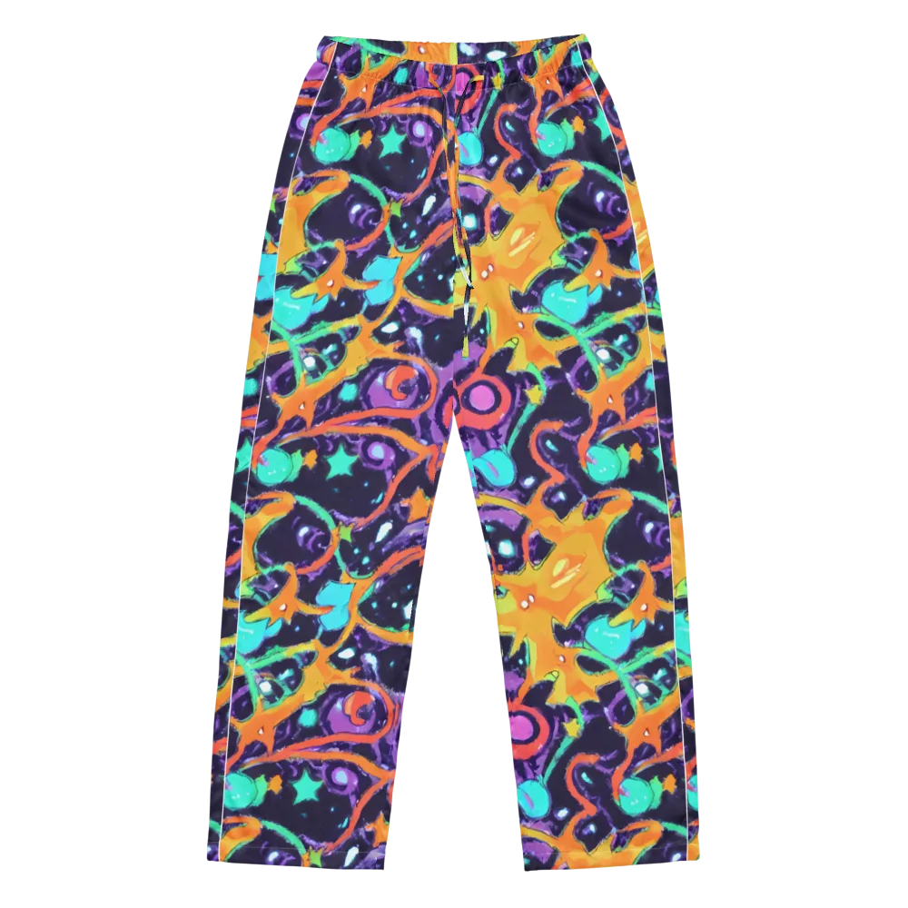Luminous Fragments on Women's Pajama Pants — Front