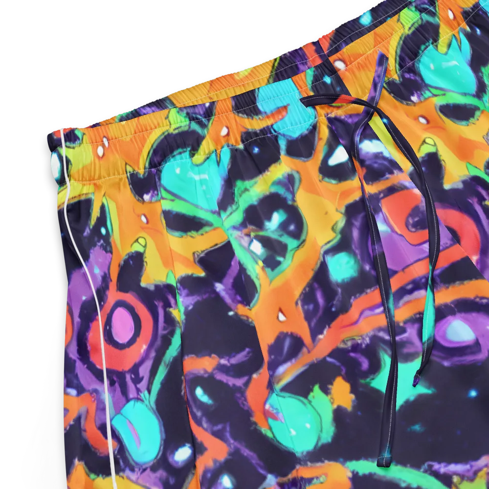 Luminous Fragments on Women's Pajama Shorts — Product details