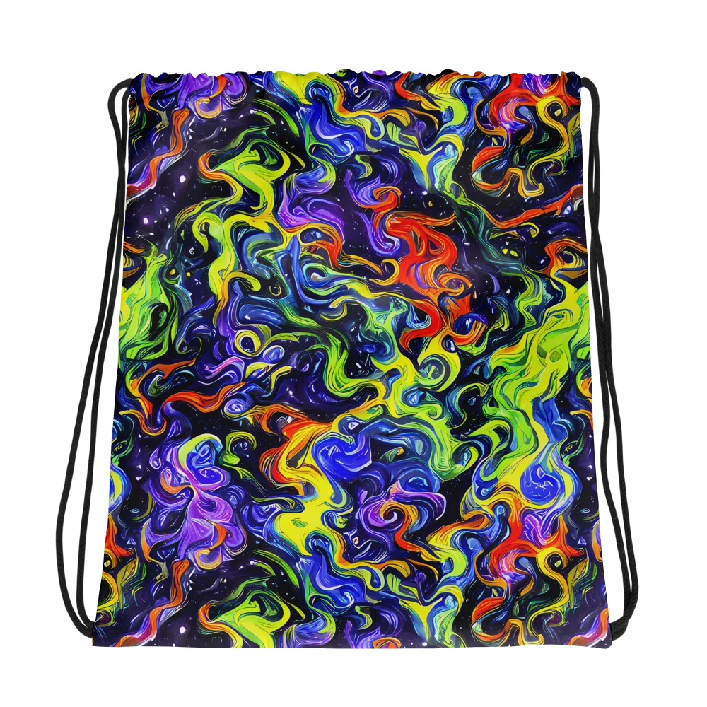 Color Tempest on Drawstring Bag — Photo
