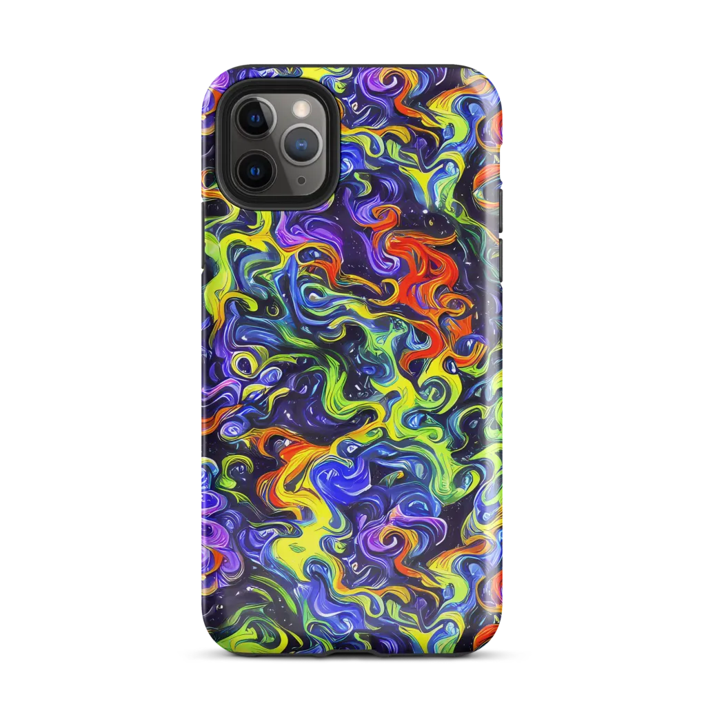 Color Tempest on Tough Case for iPhone® — Front