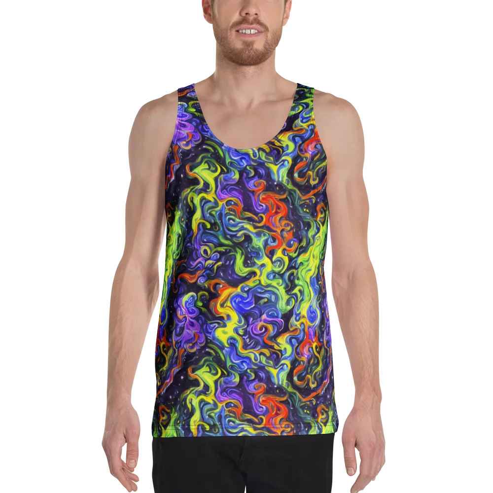 Color Tempest on Men's Tank Top — Front